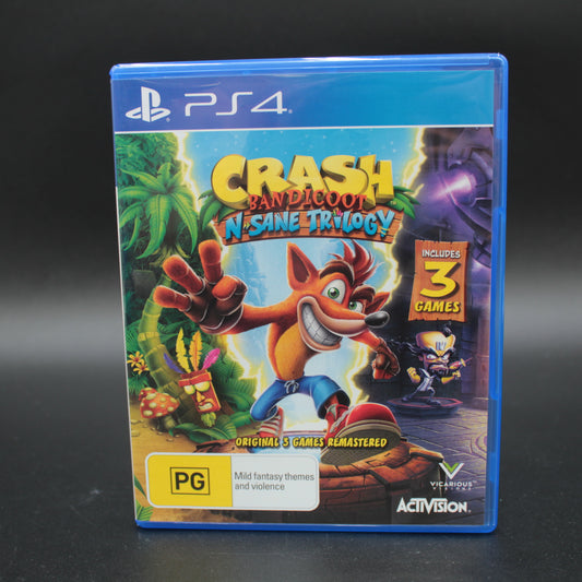 Crash Bandicoot N. Sane Trilogy | PS4 | PAL | COMPLETE