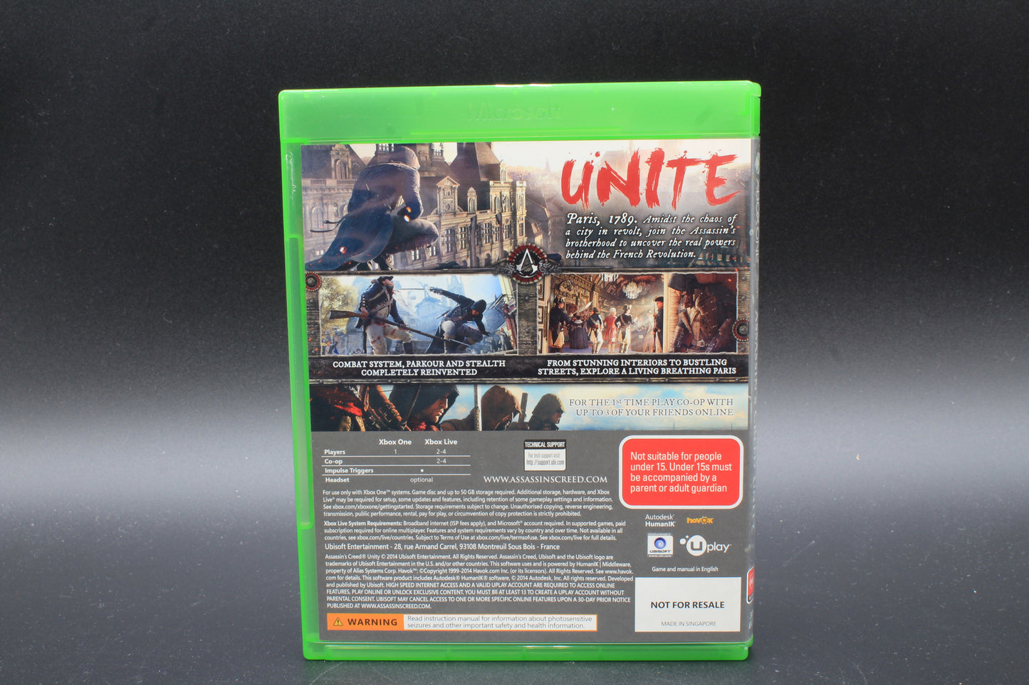 Assassin's Creed: Unity | Xbox One | PAL | Complete