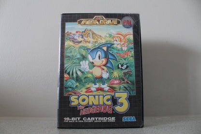 Sonic The Hedgehog 3 | Sega Mega Drive | PAL (Asian/English Release) | Complete with Both Manuals