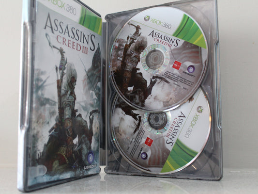 Assassin's Creed 3 (Steelbook) | Xbox 360 | PAL | Complete with Manual