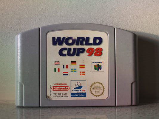 World Cup 98 | Nintendo 64 | PAL | Cart Only | 12 Month Warranty