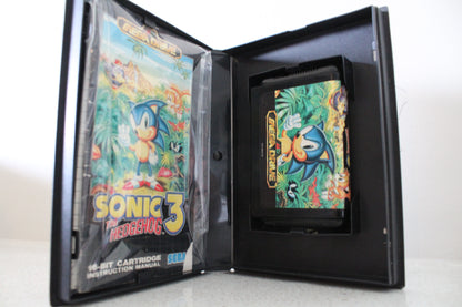 Sonic The Hedgehog 3 | Sega Mega Drive | PAL (Asian/English Release) | Complete with Both Manuals