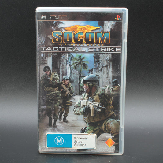 SOCOM US Navy Seals Tactical Strike | Playstation Portable | PAL | CIB