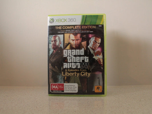 Grand Theft Auto IV [Complete Edition] | Xbox360 | PAL | Complete with Manual
