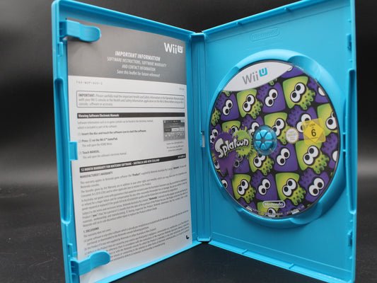 Splatoon | WiiU | (AUS) PAL | Complete with Manual