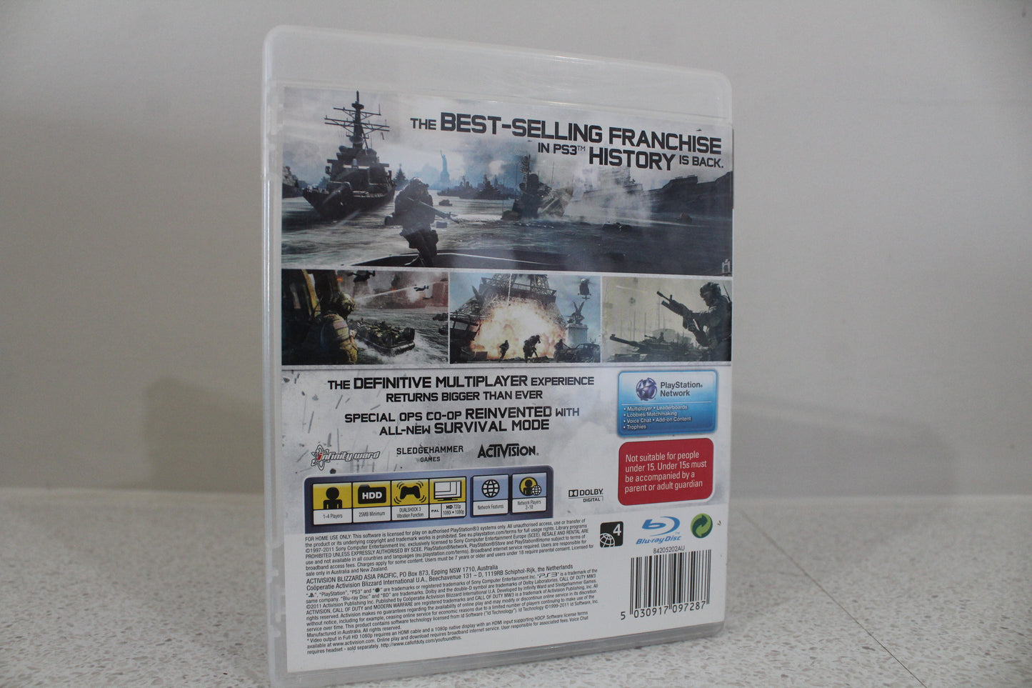 Call of Duty: Modern Warfare 3 | PS3 | PAL | Complete with Manual