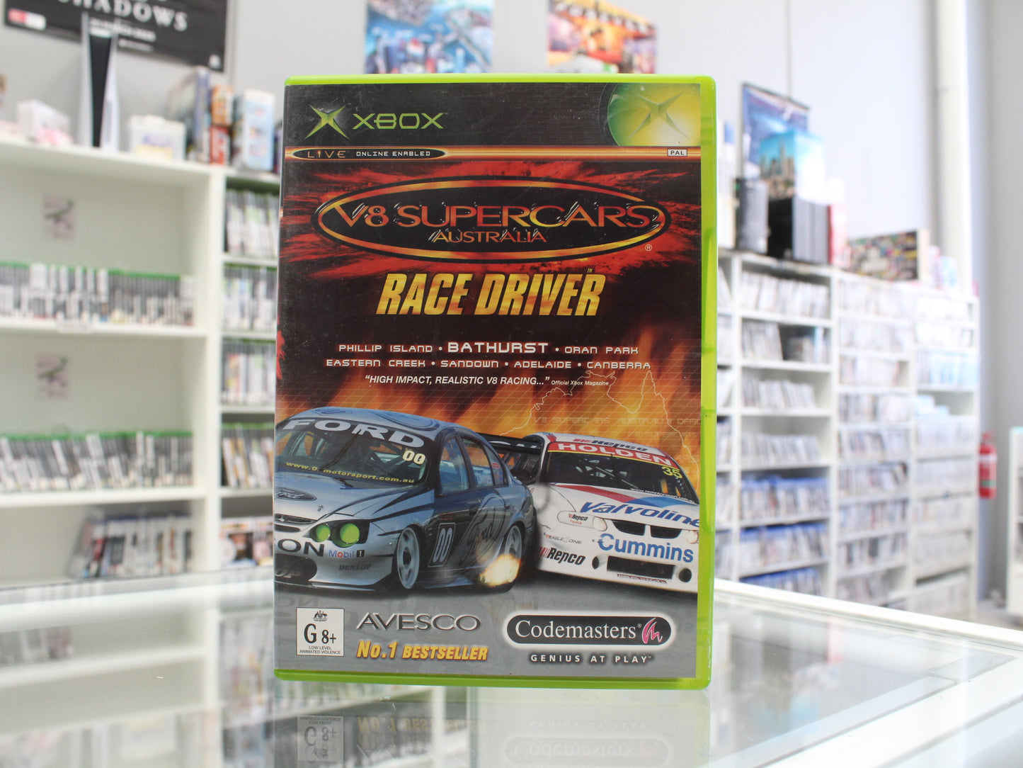 V8 Supercar Race Driver | Xbox | PAL | Complete with manual