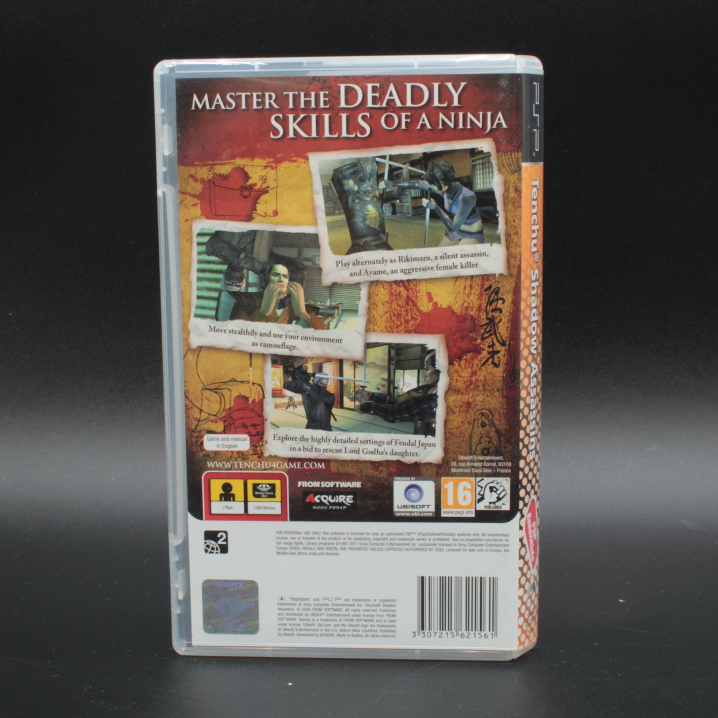 Tenchu: Shadow Assassins [Essentials] | Playstation Portable | PAL | CIB