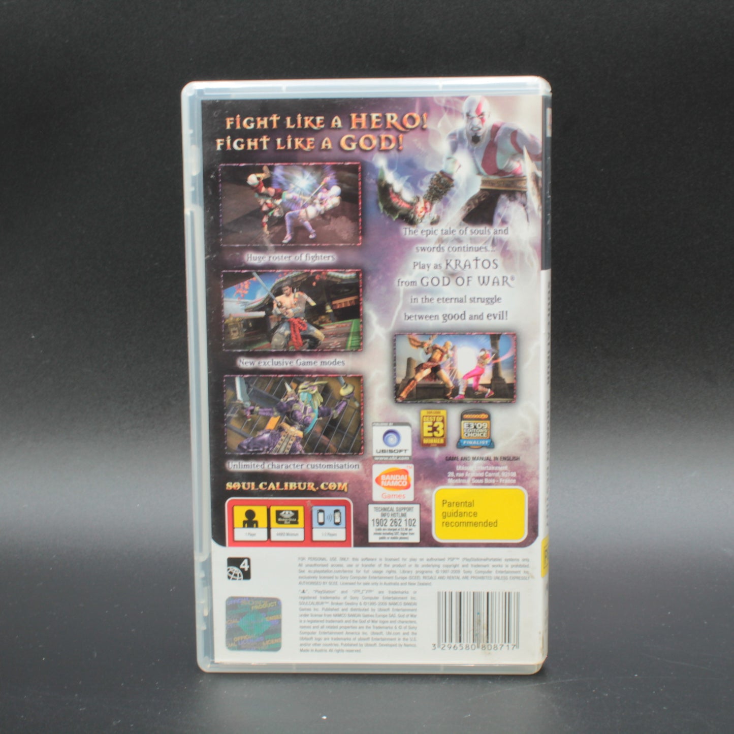 Soul Calibur: Broken Destiny | Playstation Portable | PAL | CIB