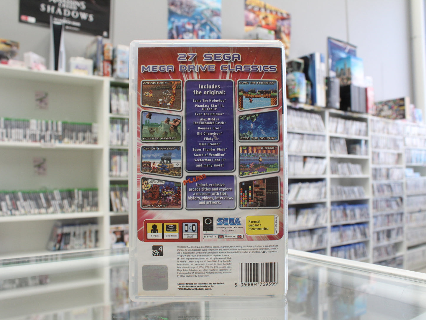 Sega Mega Drive Collection | PSP | PAL | Complete with manual