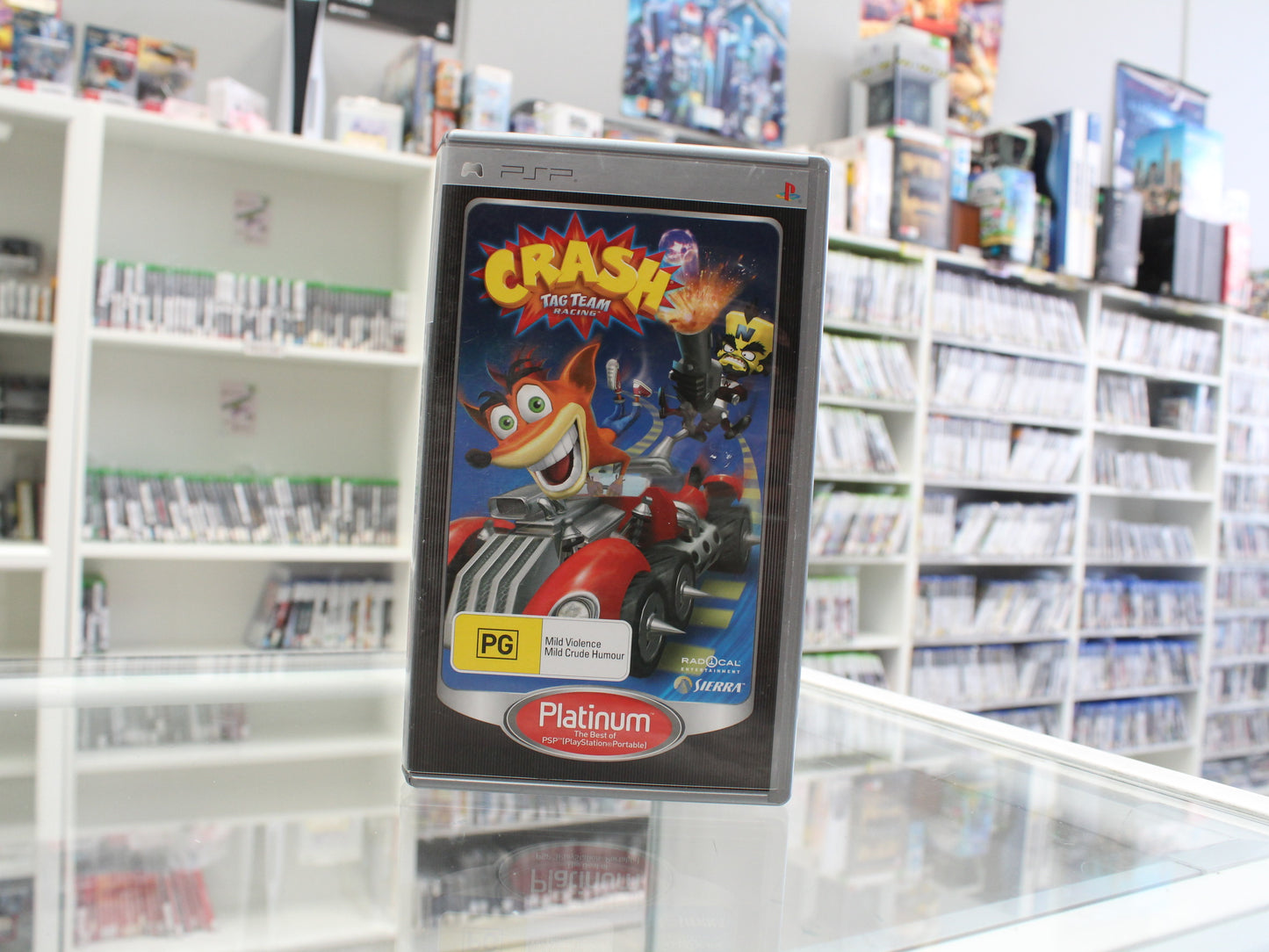 Crash Tag Team Racing | PSP | PAL | Complete with Manual