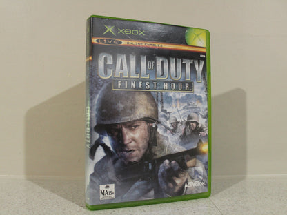 Call of Duty: Finest Hour | Xbox | PAL | Complete with Manual