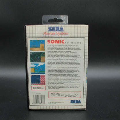 Sonic the Hedgehog | Master Sytstem | Sega | Complete