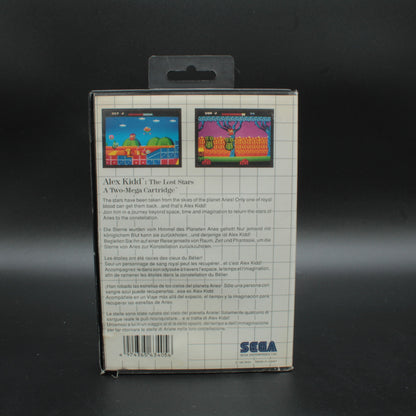 Alex Kidd The Lost Stars | Master System | Sega | PAL | Complete