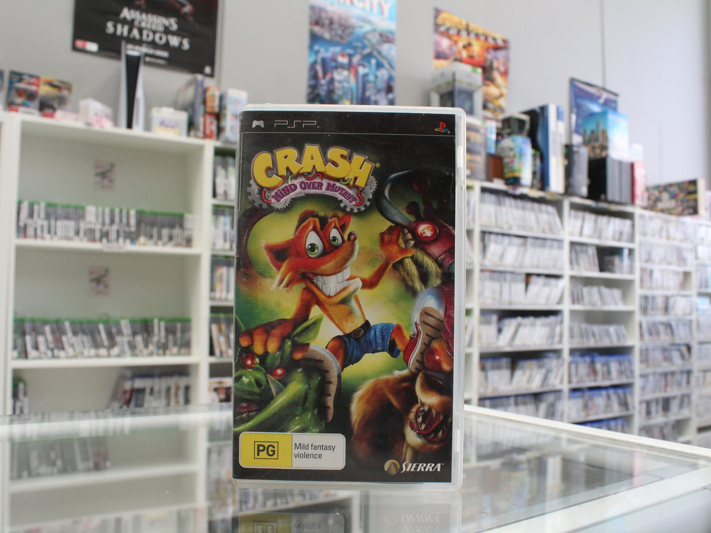 Crash Mind Over Mutants | PSP | PAL | Complete with Manual