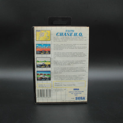 Taito Chase H.Q. | Master System | Sega | PAL | Complete