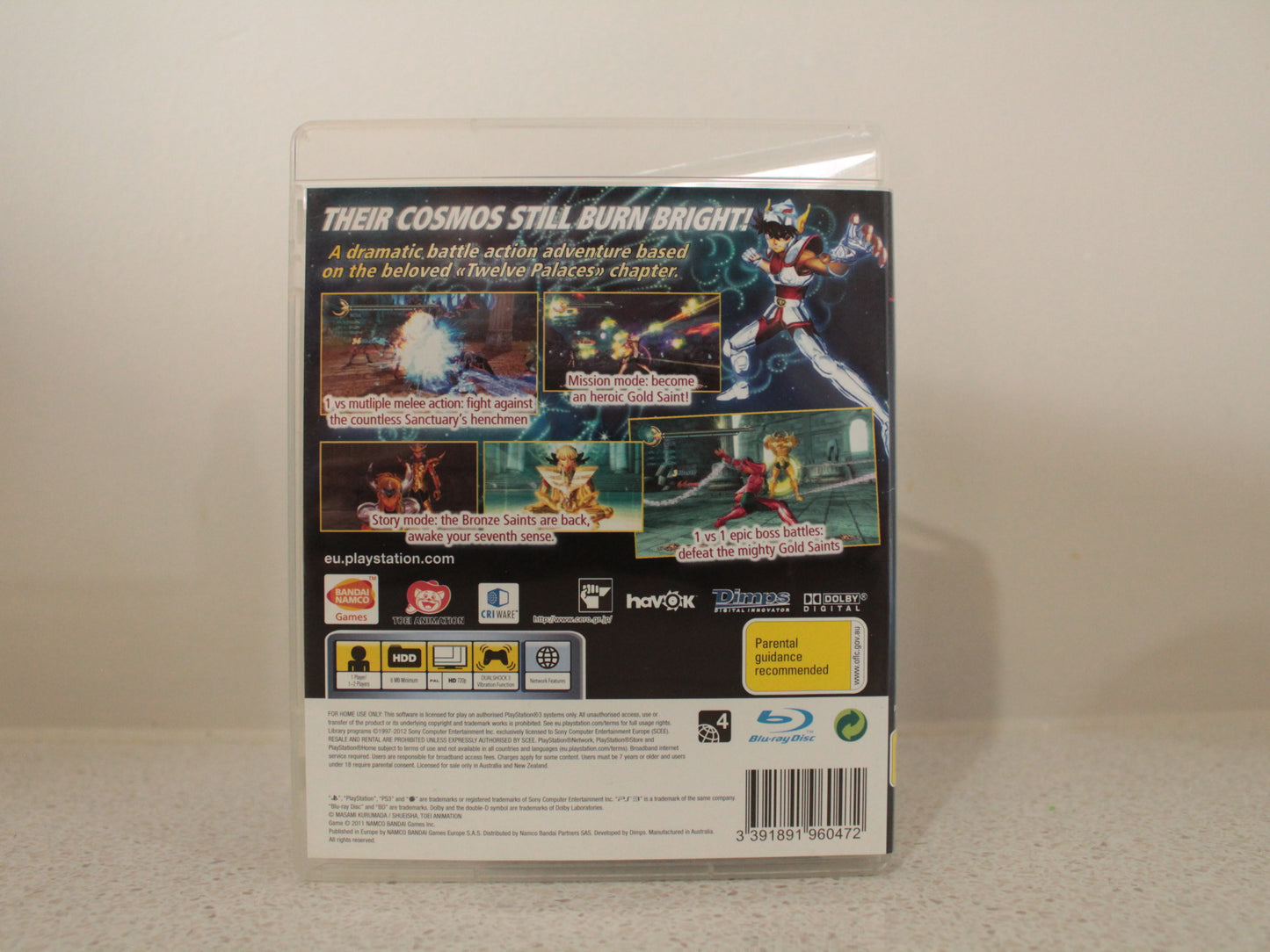 Saint Seiya Sanctuary Battle | PS3 | PAL | Complete with Manual