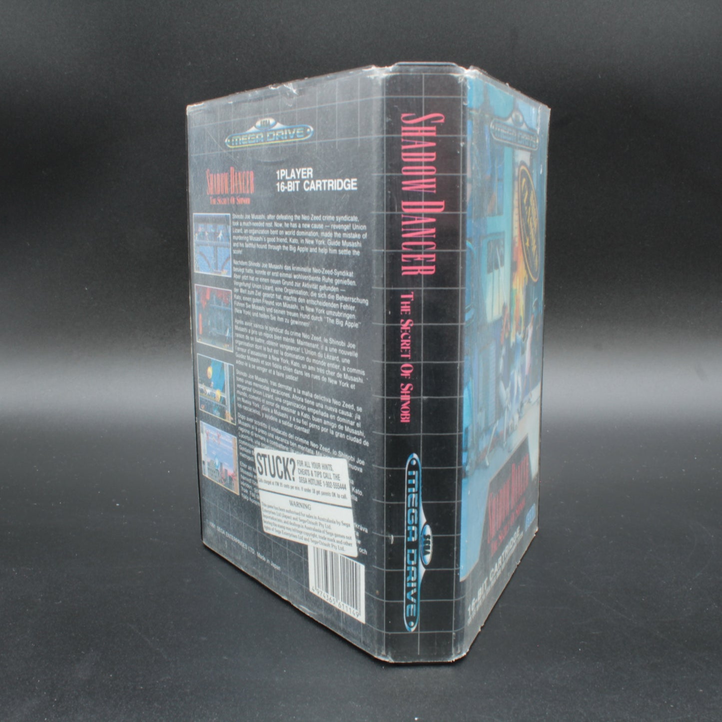 Shadow Dancer The Secret Of Shinobi | Sega Mega Drive | PAL | Complete