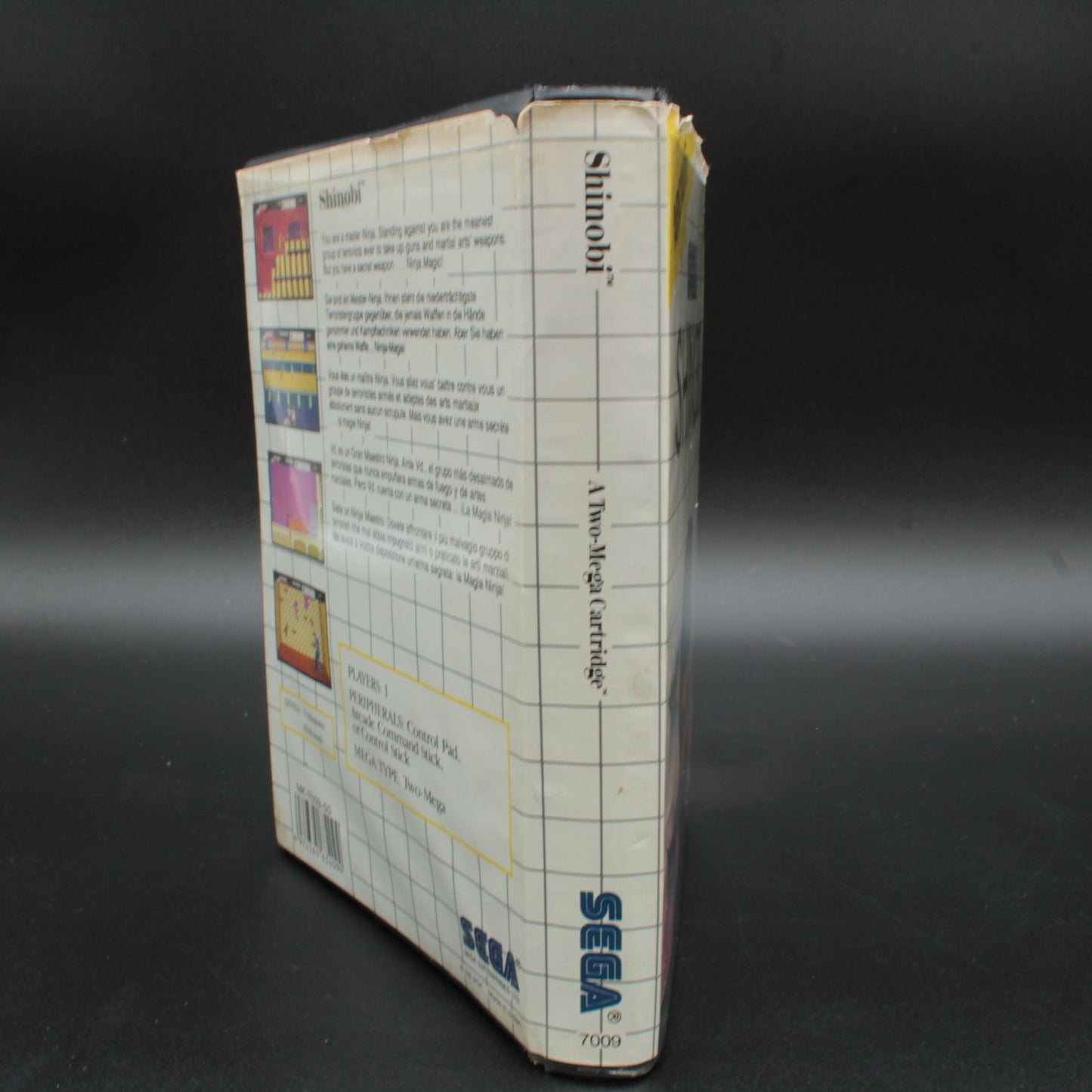 Shinobi Arcade | Sega Master System | PAL | Complete