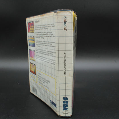 Shinobi Arcade | Sega Master System | PAL | Complete