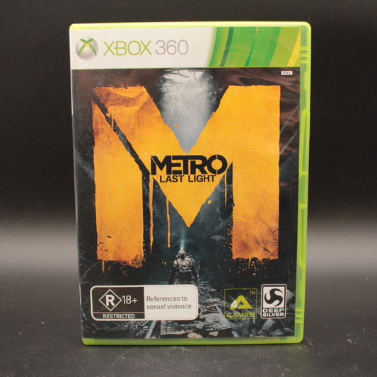 Metro: Last Light | Xbox 360 | PAL | CIB