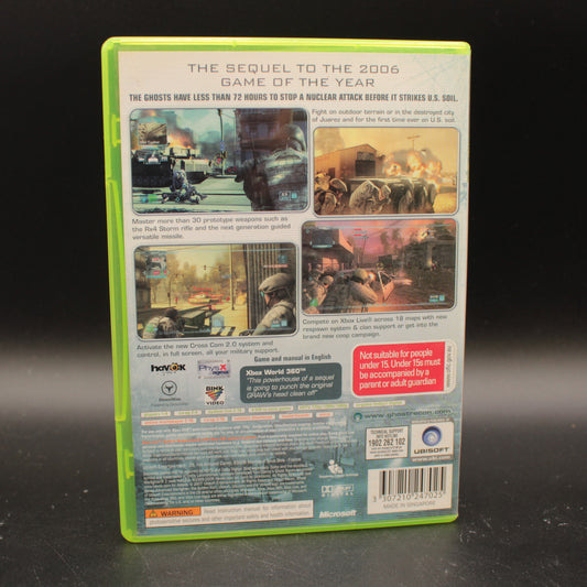 Ghost Recon Advanced Warfighter 2 | Xbox 360 | PAL | No Manual