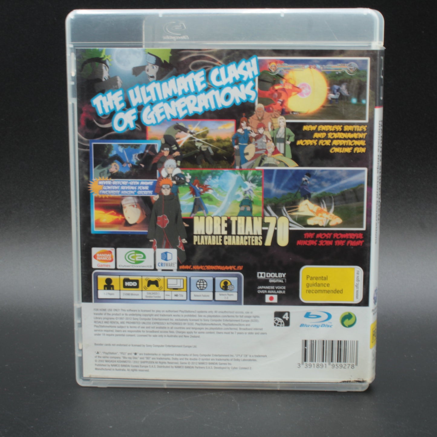 Naruto Shippuden: Ultimate Ninja Storm Generations | Playstation 3 | PAL | Complete
