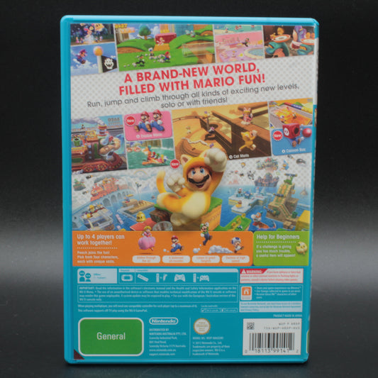 Super Mario 3D World | Nintendo Wii U | PAL | Complete