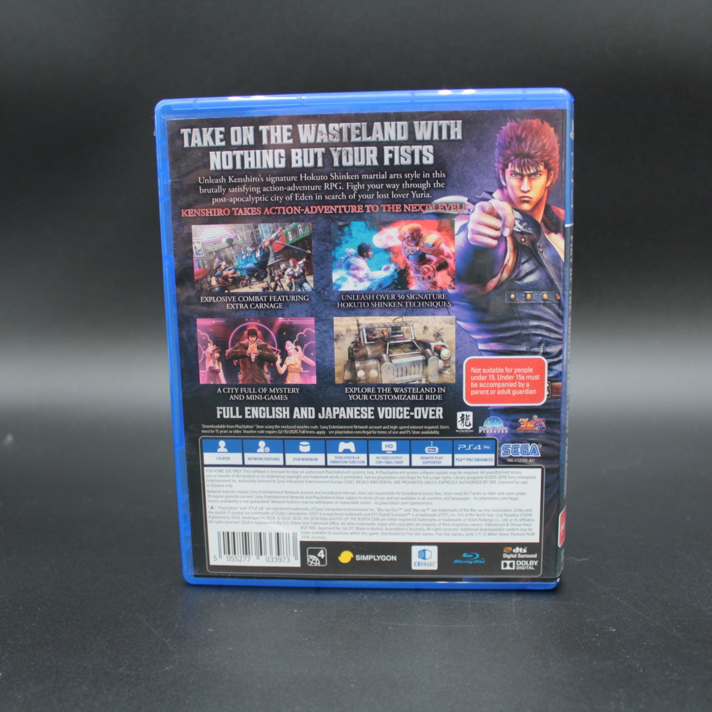 Fist of the North Star Lost Paradise | PS4 | PAL | COMPLETE