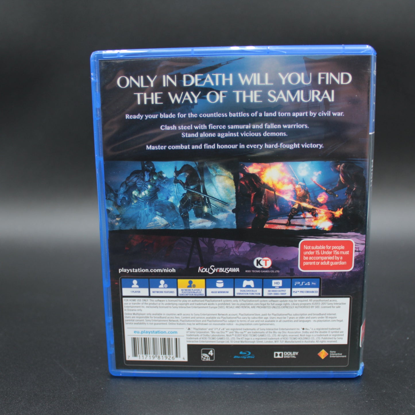 Nioh | PS4 | PAL | Complete