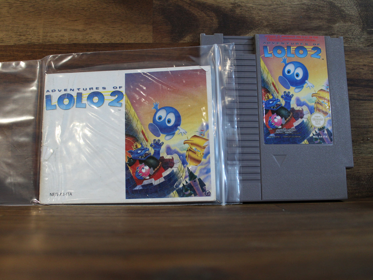 LOLO 2 | NES | PAL (ITA) | Cart and Manual