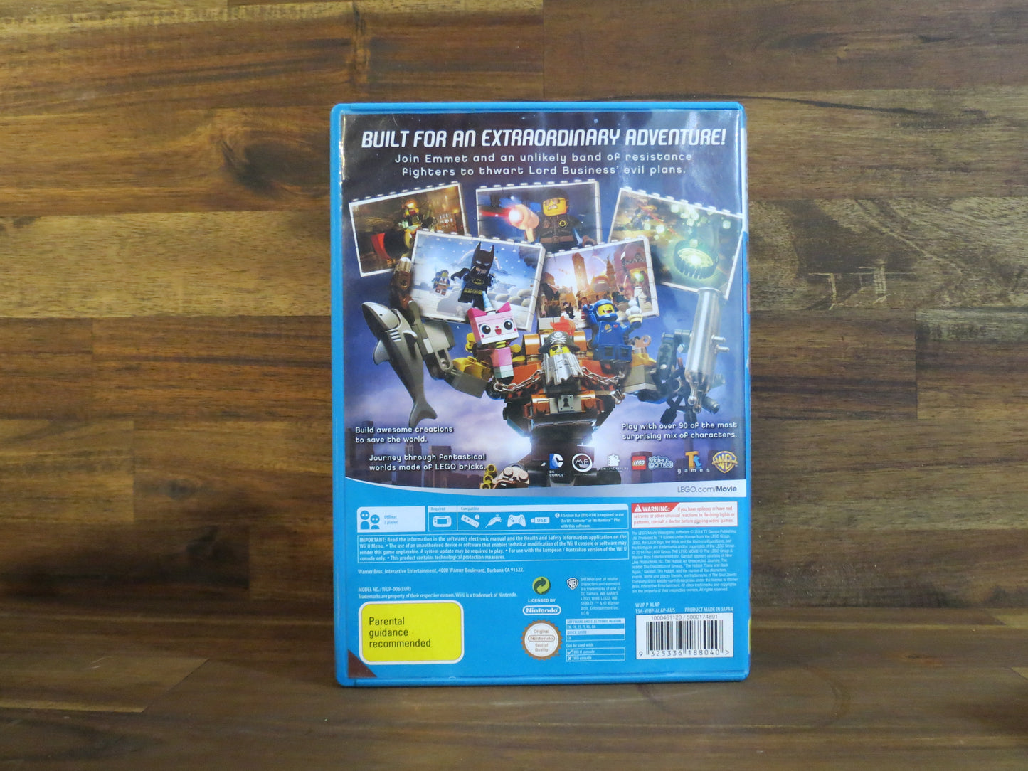 Lego Movie | WiiU | PAL | Complete with manual