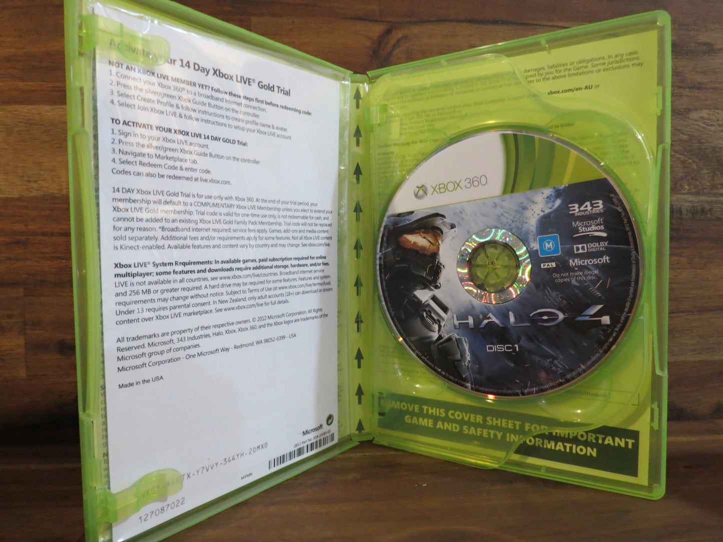 Halo 4 | Xbox 360 | PAL | Complete with Manual