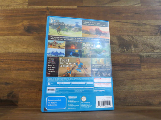 Breath of the Wild | WiiU | PAL | Complete with manual