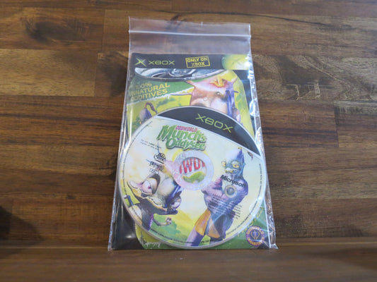 Munch's Oddyssey | Xbox | PAL | Disc and Manual only