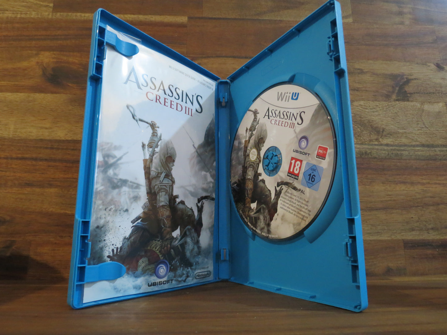 Assassin's Creed 3 | WiiU | PAL | Complete with Manual