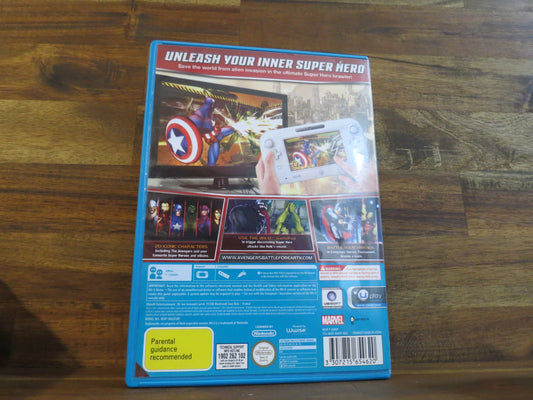 Avengers Battle for Earth | WiiU | PAL | Complete with manual
