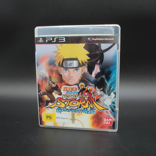 Naruto Shippuden: Ultimate Ninja Storm Generations | PS3 | PAL | Complete
