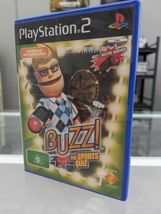 Buzz The Sports Quiz [Australian and New Zealand Edition] | PS2 | PAL | CIB