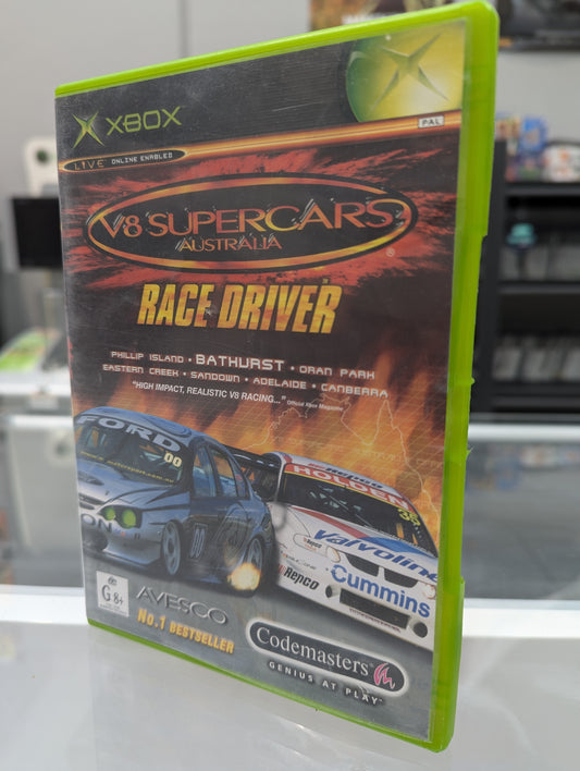 V8 Supercars Australia Race Driver | XBOX | PAL | No Manual
