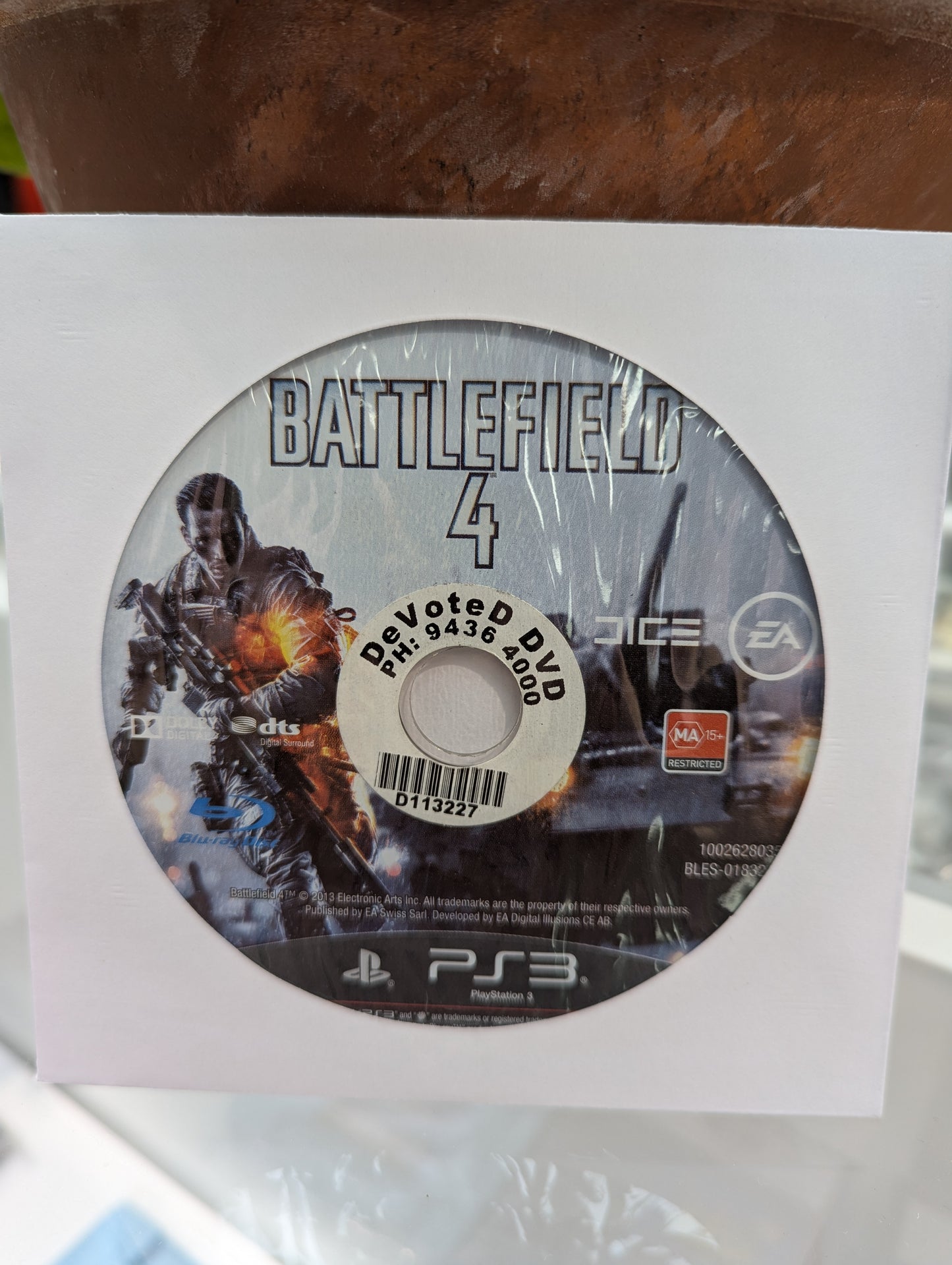 Battlefield 4 | PS3 | PAL | Disc Only