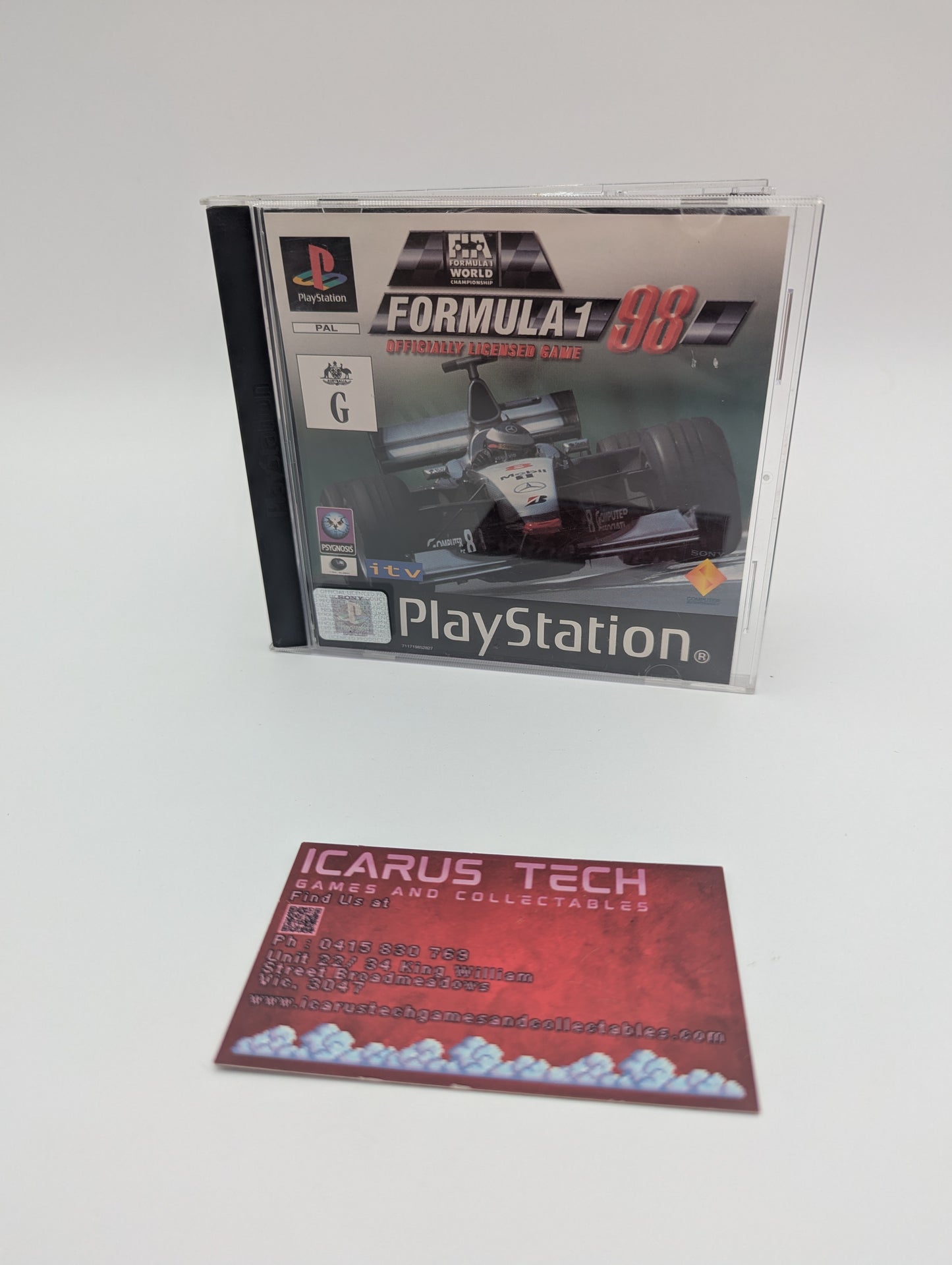 F1 98'| PS1 | PAL | NO Manual