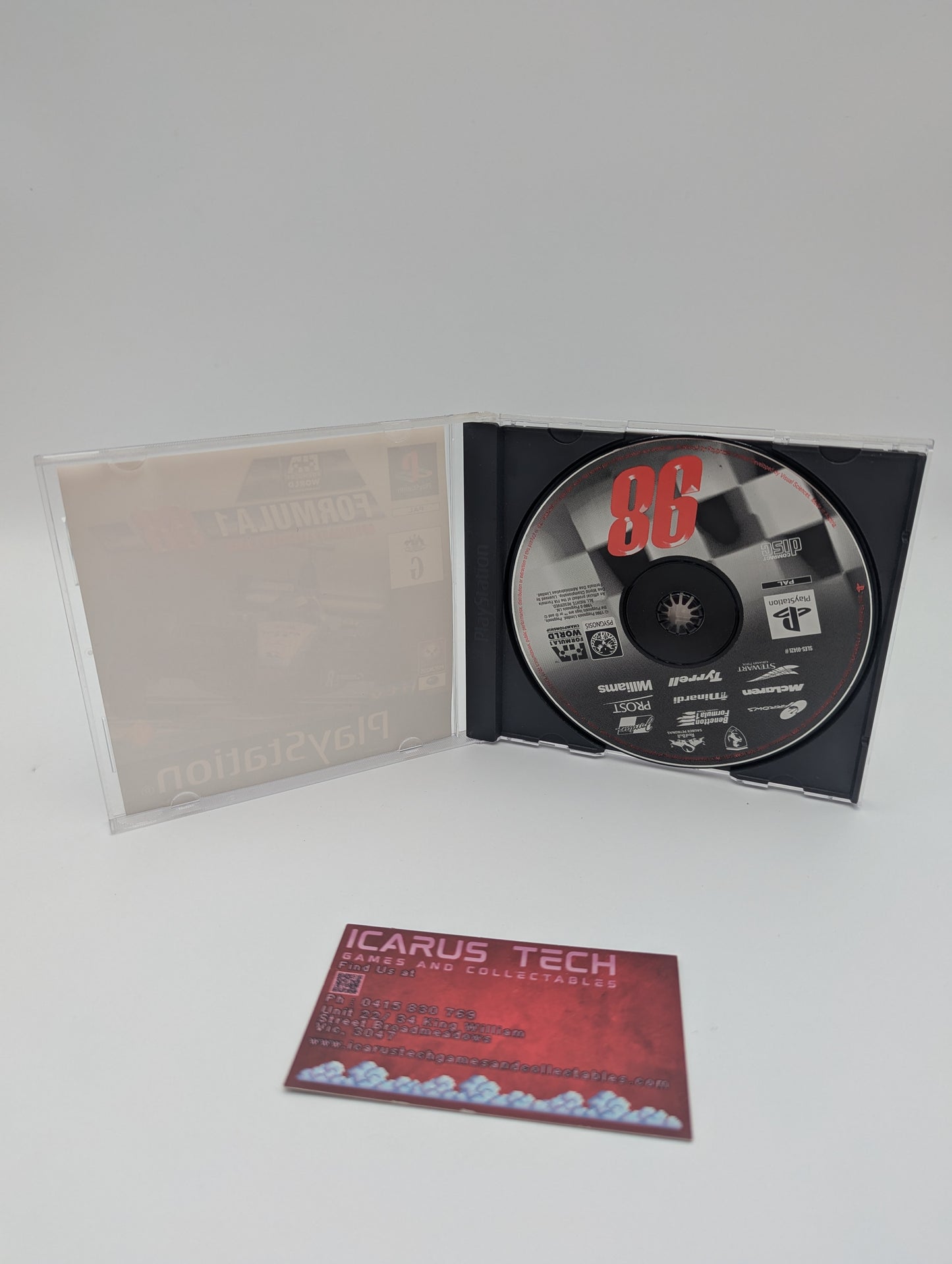 F1 98'| PS1 | PAL | NO Manual