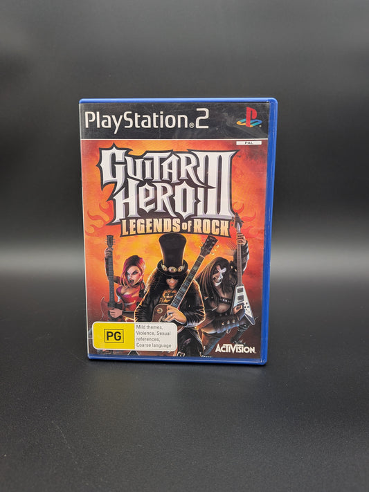 Guitar Hero 3 Legends of Rock | PS2 | PAL | CIB