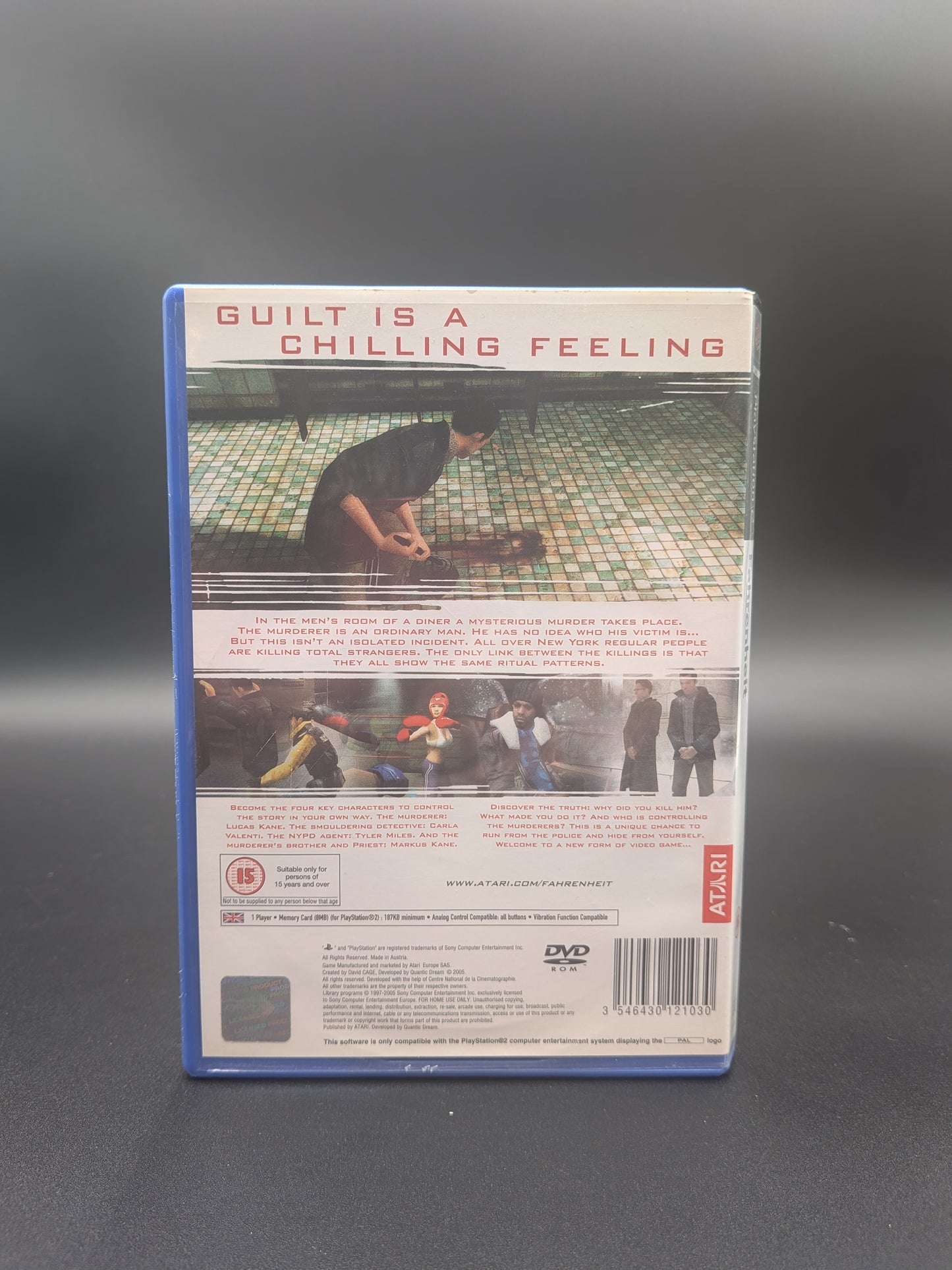 Fahrenheit | PS2 | PAL | CIB