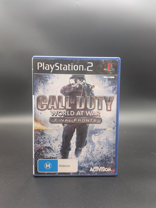 World at War Final Fronts | PS2 | PAL | CIB