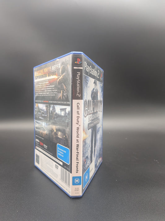 World at War Final Fronts | PS2 | PAL | CIB
