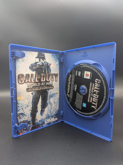 World at War Final Fronts | PS2 | PAL | CIB