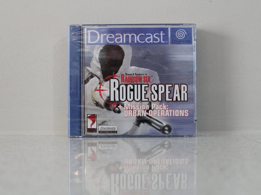 Video game case for 'Rainbow Six Rogue Spear' on a white background