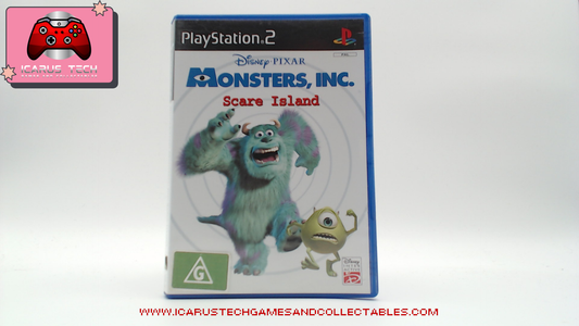 Monsters Inc. Scare Island | PS2 | PAL | CIB